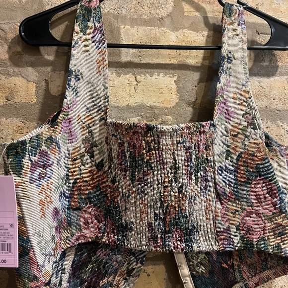 Wild Fable Women's Tapestry Corset Top - Size Large - NWT - Picture 5 of 5